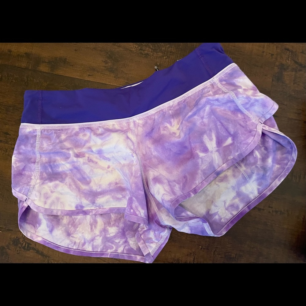Lululemon run speed shorts